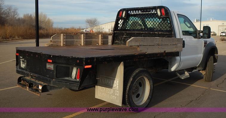 image for item L3614 2008 Ford F450 Super Duty XL flatbed truck