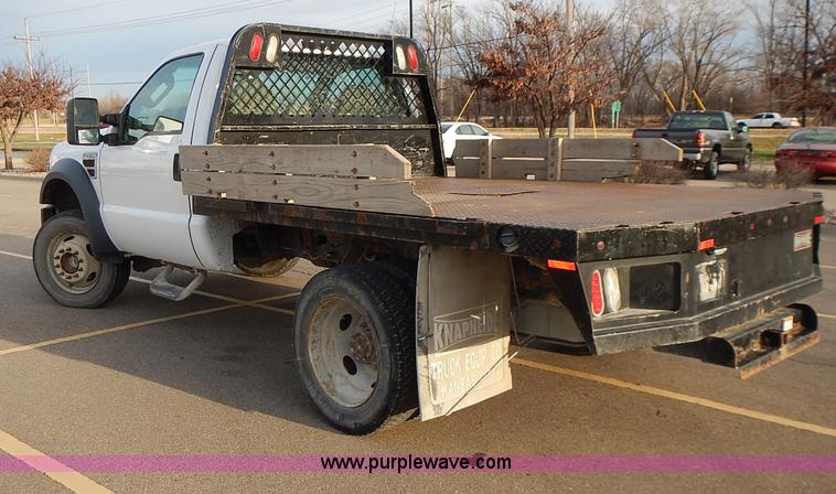 image for item L3614 2008 Ford F450 Super Duty XL flatbed truck