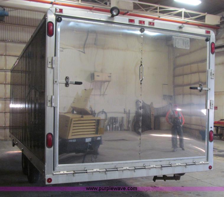 image for item L5508 1995 Featherlite enclosed snowmobile trailer