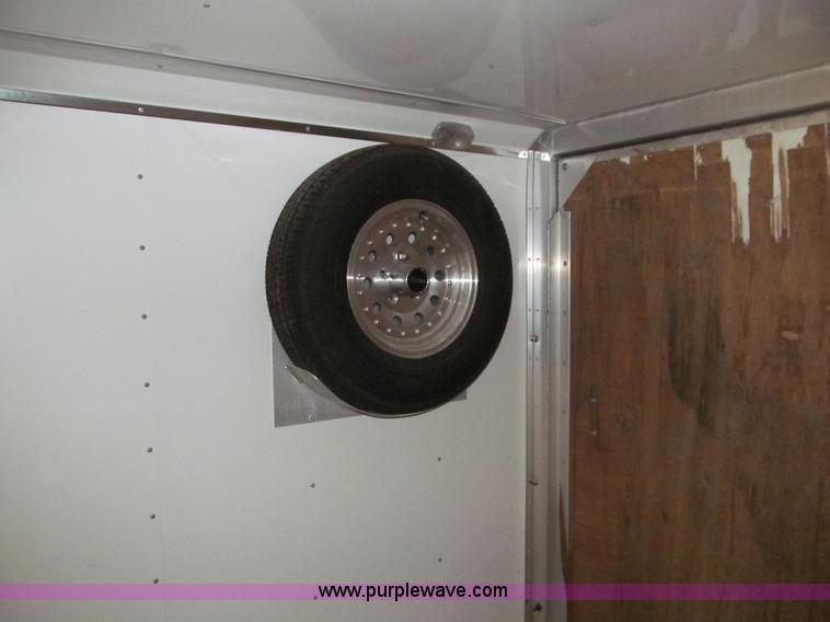 image for item L5508 1995 Featherlite enclosed snowmobile trailer