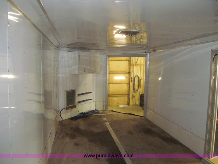 image for item L5508 1995 Featherlite enclosed snowmobile trailer