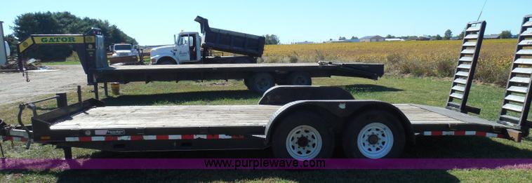 image for item BH9454 2009 Maclander 20TFHWB utility trailer