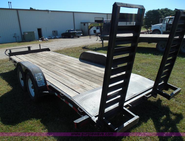 image for item BH9454 2009 Maclander 20TFHWB utility trailer