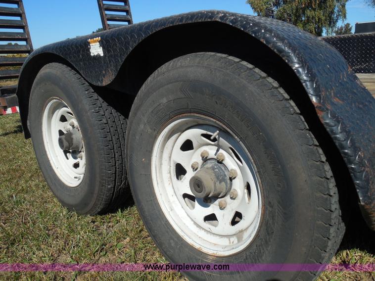 image for item BH9454 2009 Maclander 20TFHWB utility trailer