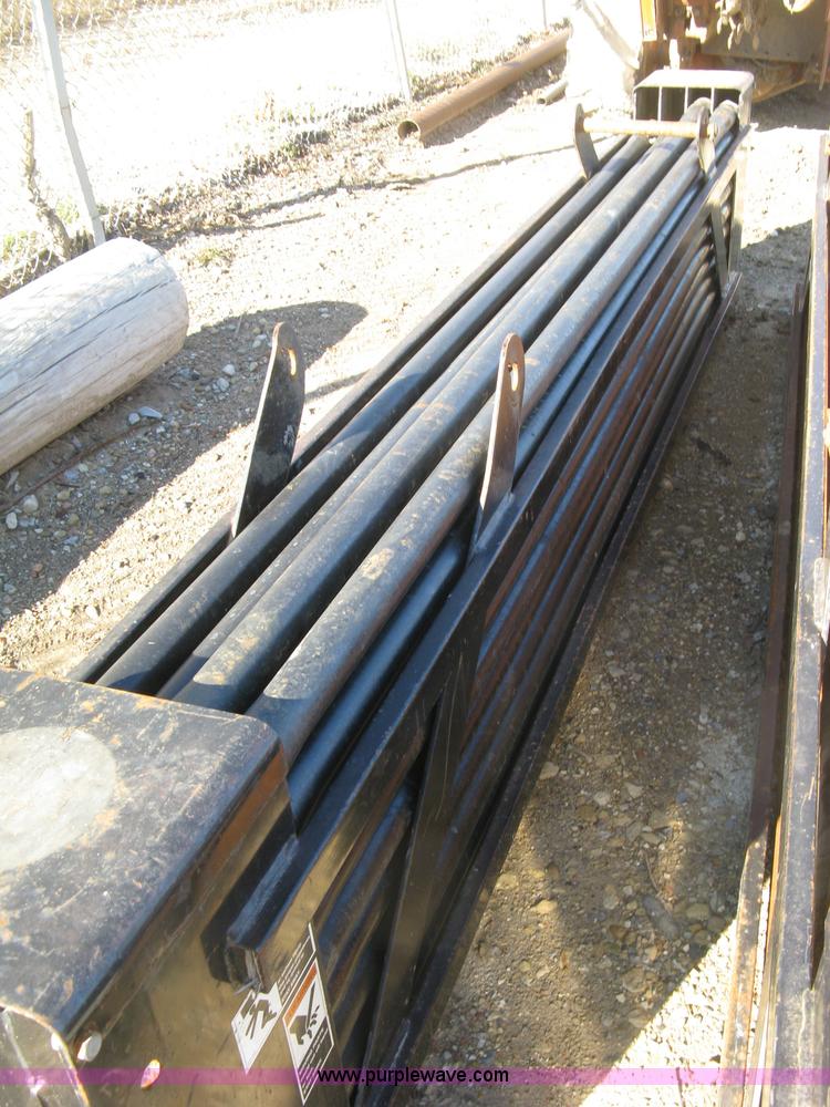 image for item BP9646 Ditch Witch directional drill rods and rack