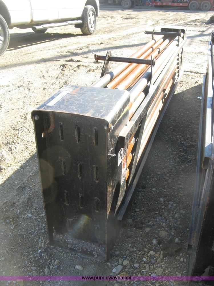 image for item BP9648 Ditch Witch directional drill rods and rack