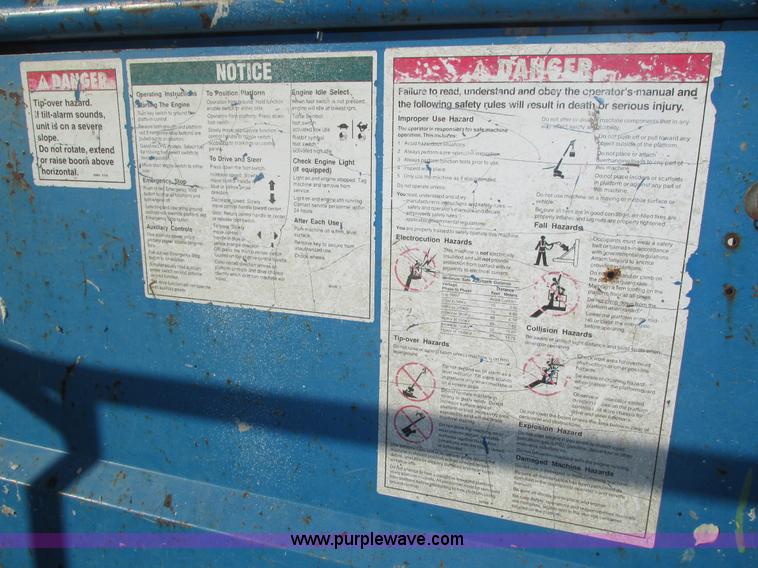 image for item H1037 2002 Genie Z60/34 boom lift