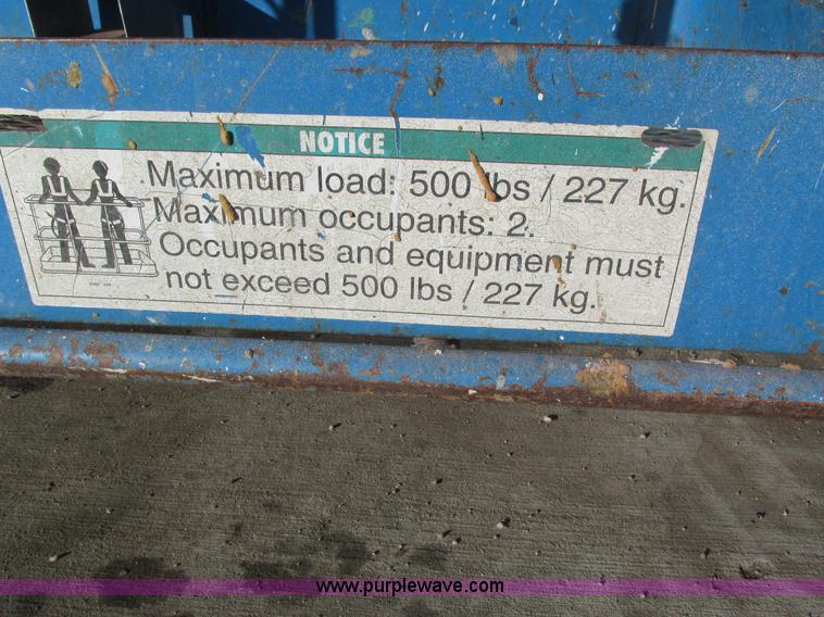 image for item H1037 2002 Genie Z60/34 boom lift