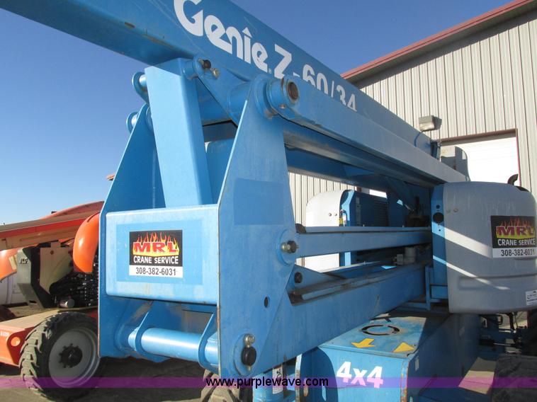 image for item H1037 2002 Genie Z60/34 boom lift