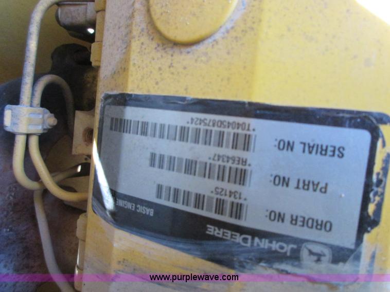 image for item I1755 2001 John Deere 488E rough terrain forklift