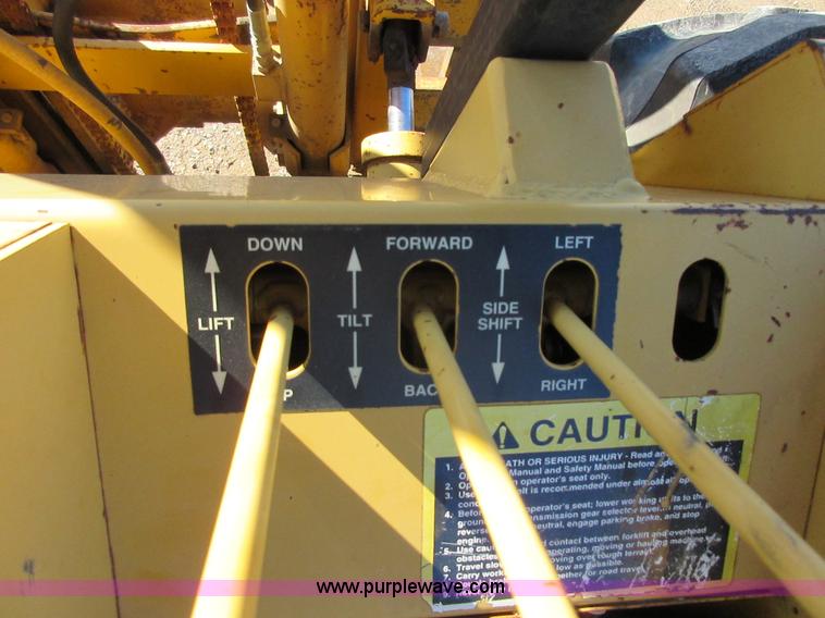 image for item I1755 2001 John Deere 488E rough terrain forklift