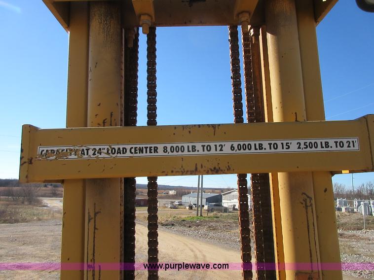 image for item I1755 2001 John Deere 488E rough terrain forklift