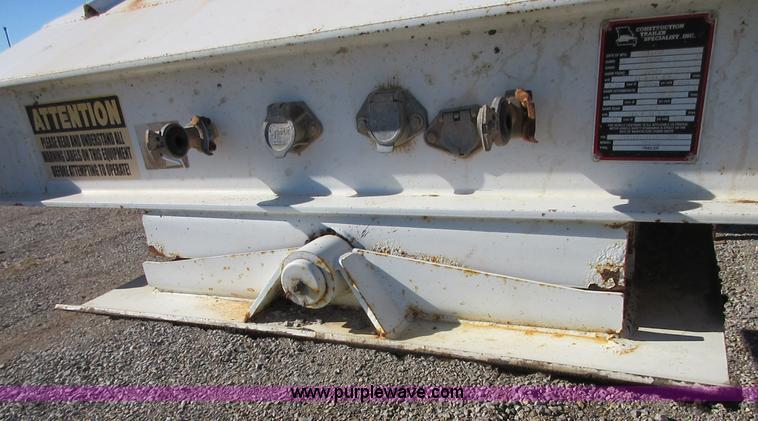 image for item I1757 2008 CTS BDT-40 bottom dump trailer