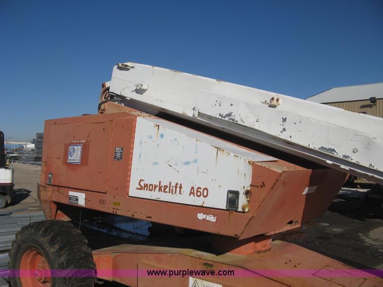 image for item J2950 Snorkelift A60R boom lift