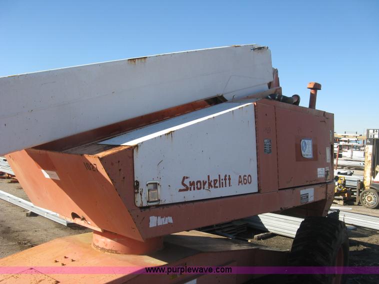image for item J2950 Snorkelift A60R boom lift