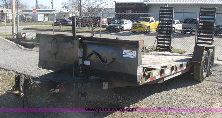 image for item J2965 2006 Travalong equipment trailer