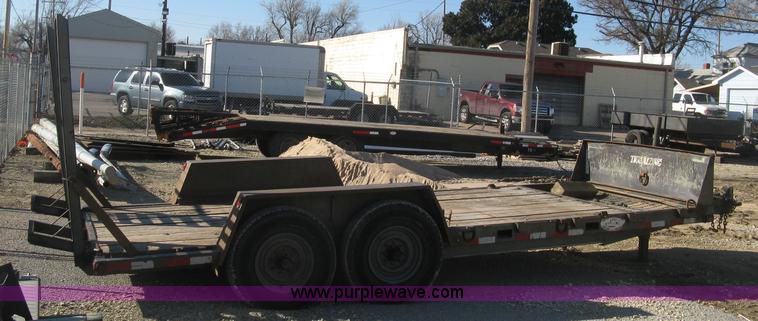 image for item J2965 2006 Travalong equipment trailer