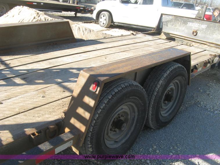 image for item J2965 2006 Travalong equipment trailer