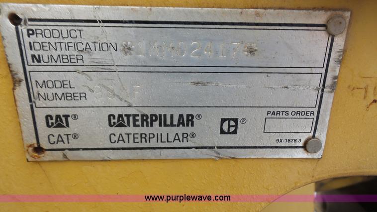 image for item J4636 1997 Caterpillar 938F wheel loader