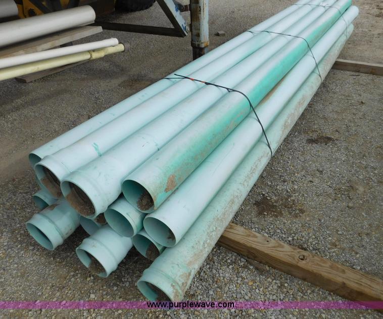 (15) SDR35 PVC sewer pipes in Salina, KS Item J7392 sold Purple Wave
