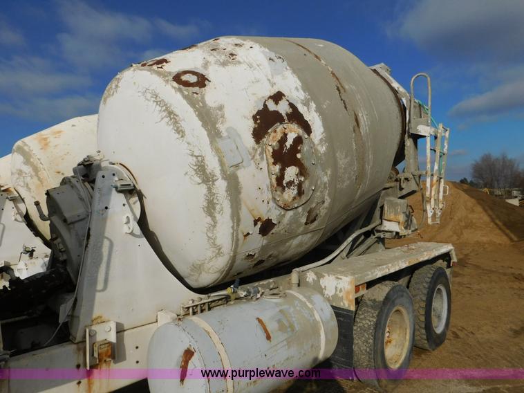 image for item J7408 1975 White Western Star ready mix truck