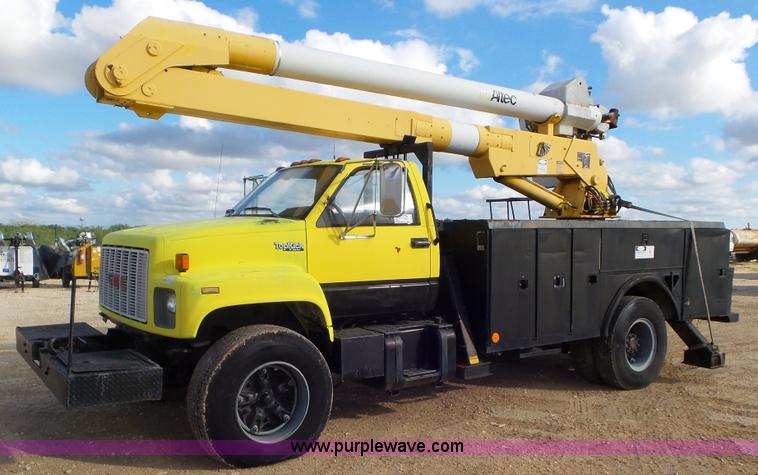 image for item J8372 1991 GMC TopKick bucket truck