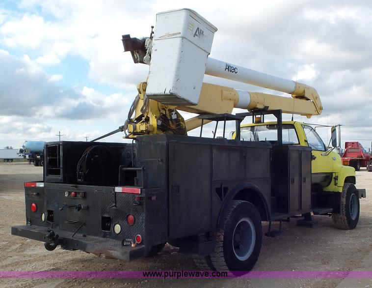 image for item J8372 1991 GMC TopKick bucket truck