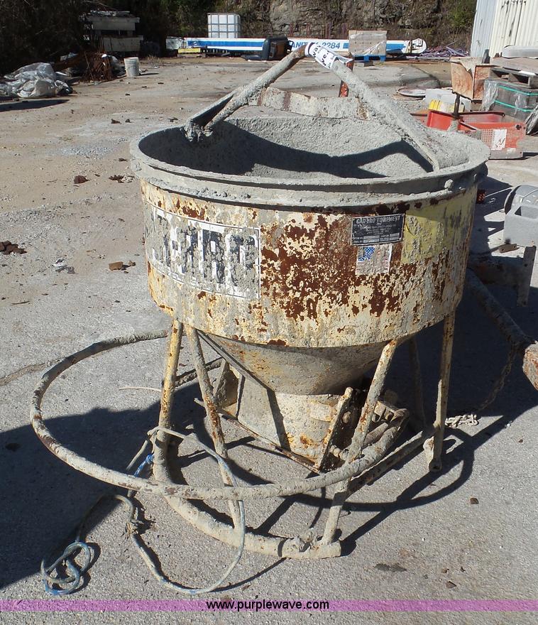GarBro concrete dump bucket in Columbia, TN Item J8375 sold Purple