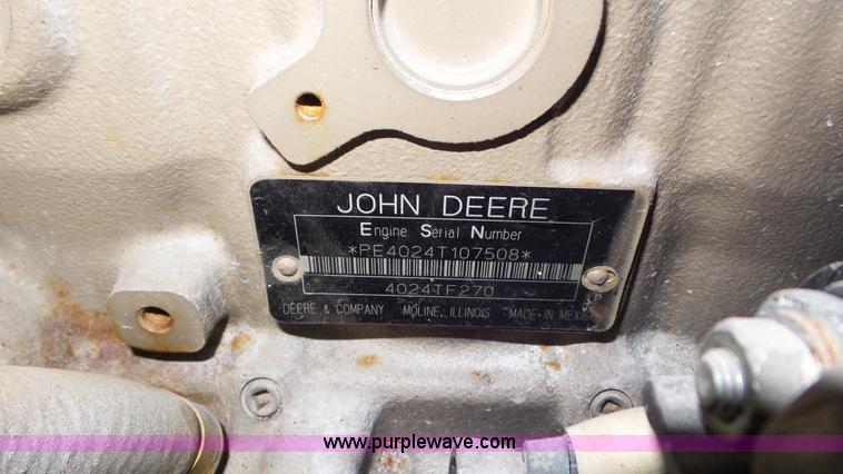 image for item J8377 2007 Ingersoll Rand P185 air compressor