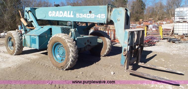 image for item J8384 Gradall 534D9-45 telehandler