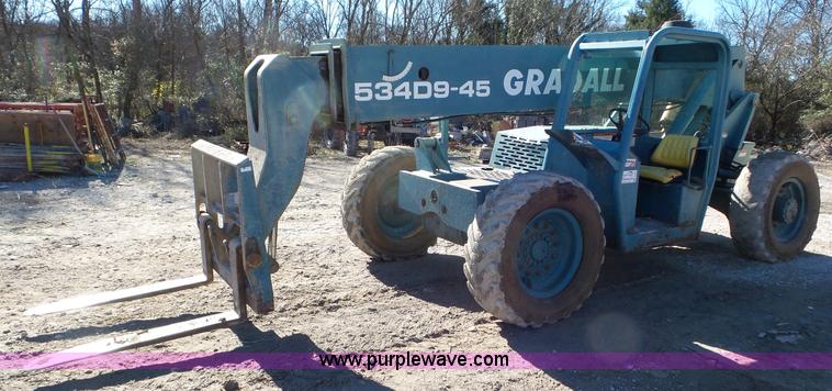 image for item J8384 Gradall 534D9-45 telehandler