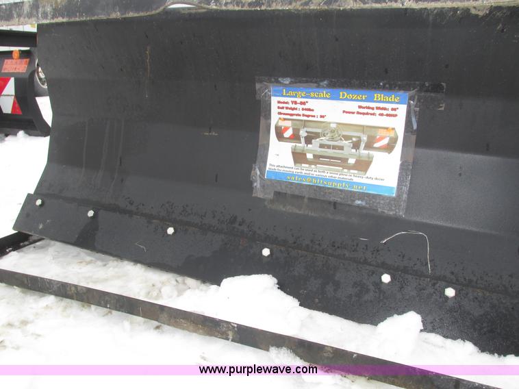 image for item J8781 Skid steer dozer blade