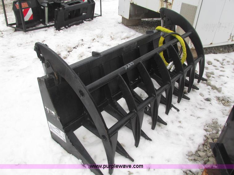 image for item J8791 Skid steer grapple bucket