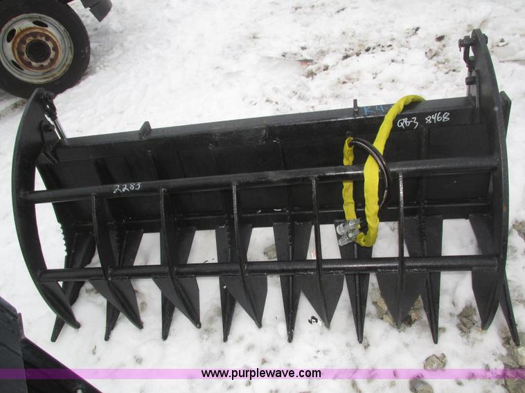image for item J8791 Skid steer grapple bucket