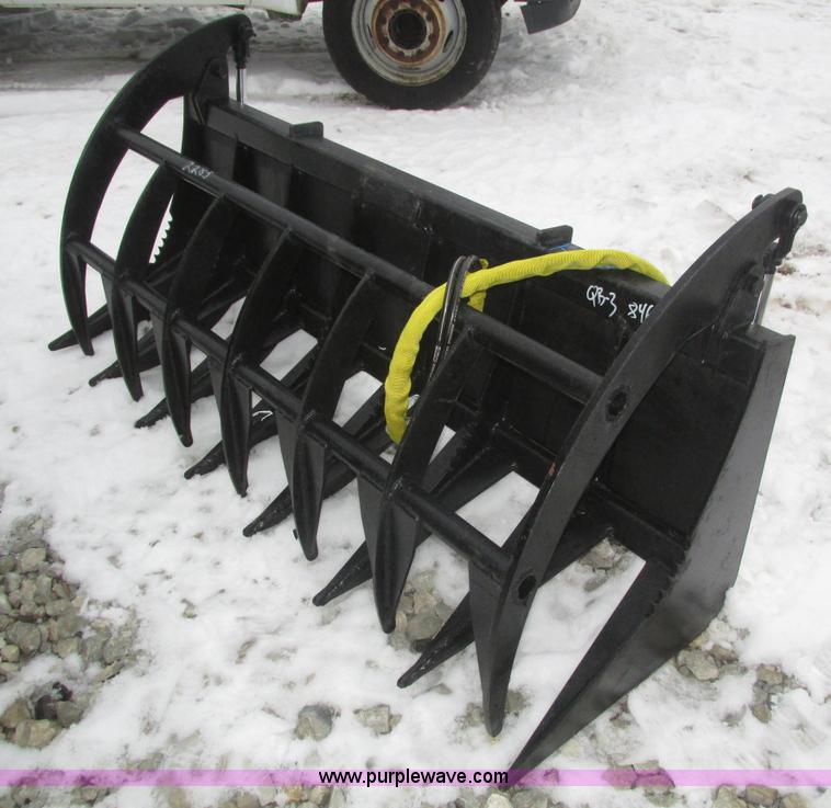 image for item J8791 Skid steer grapple bucket