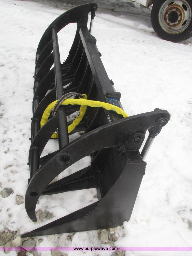 image for item J8791 Skid steer grapple bucket