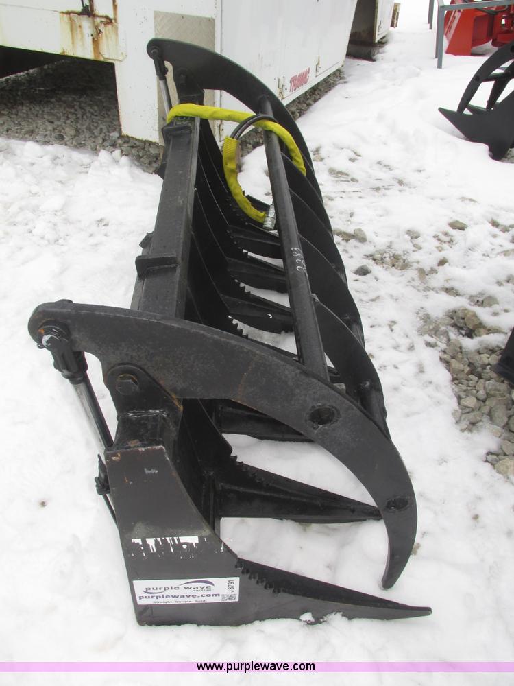 image for item J8791 Skid steer grapple bucket