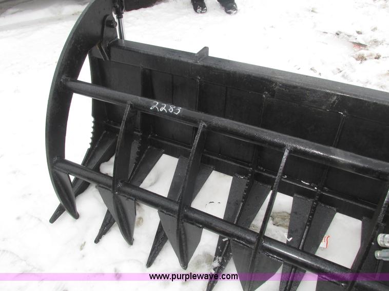 image for item J8791 Skid steer grapple bucket