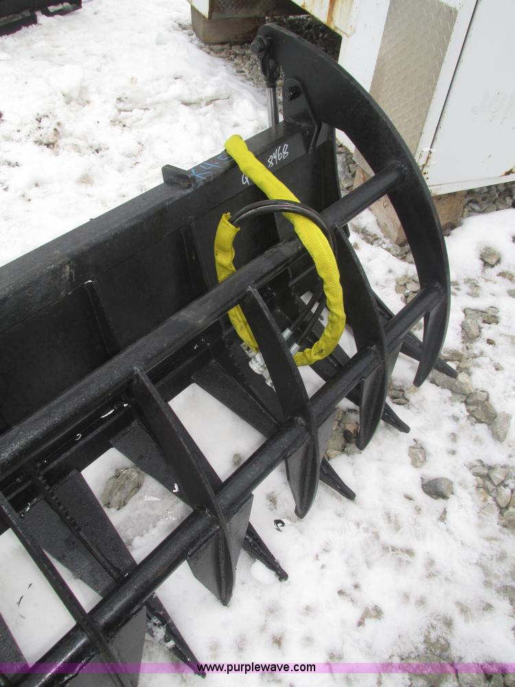 image for item J8791 Skid steer grapple bucket