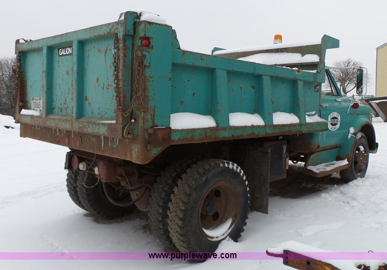 image for item L3660 1972 Chevrolet C50 dump truck