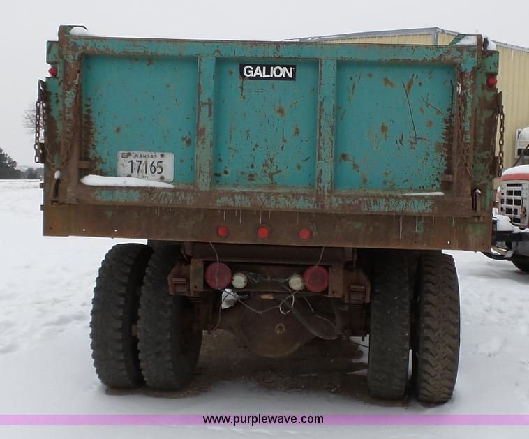 image for item L3660 1972 Chevrolet C50 dump truck