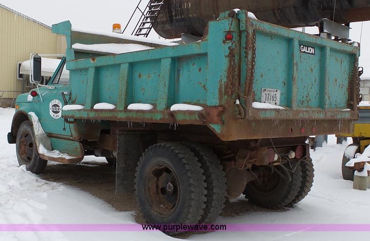 image for item L3660 1972 Chevrolet C50 dump truck