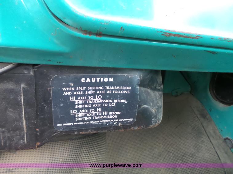 image for item L3660 1972 Chevrolet C50 dump truck