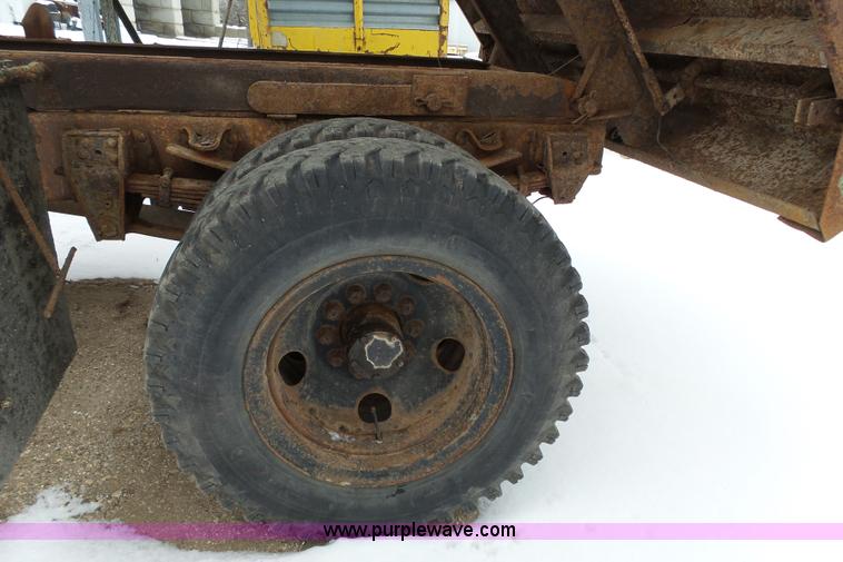 image for item L3660 1972 Chevrolet C50 dump truck