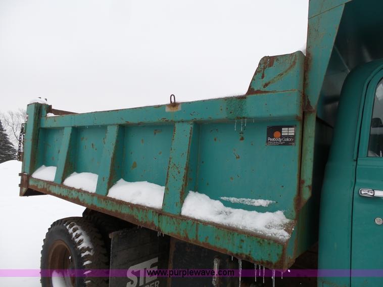 image for item L3660 1972 Chevrolet C50 dump truck