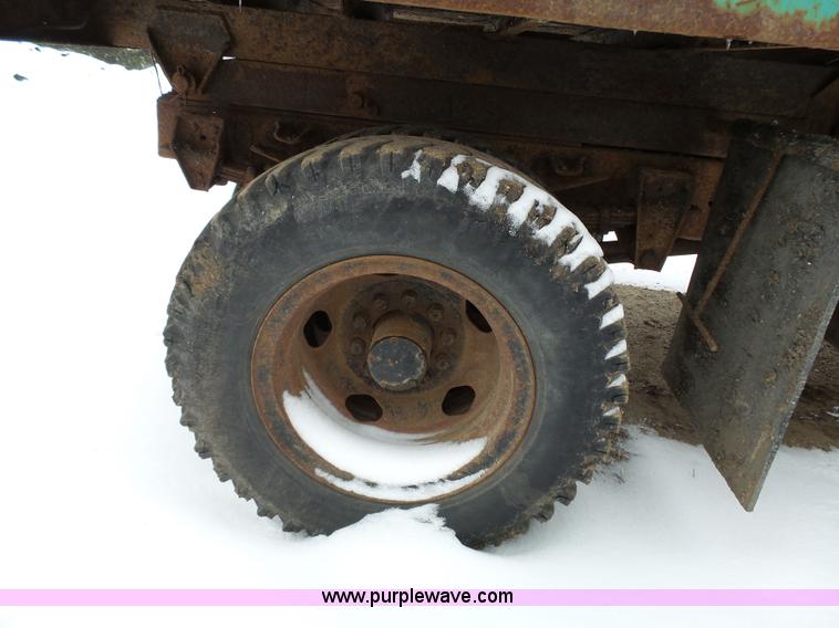 image for item L3660 1972 Chevrolet C50 dump truck