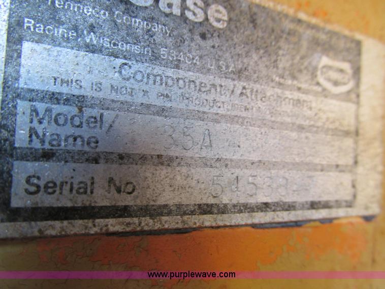 image for item L5383 1982 Case 580D backhoe