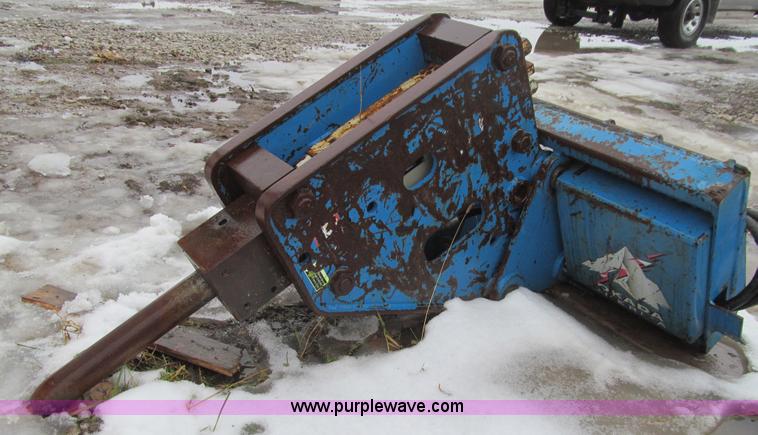 image for item L5503 Okada 304B skid steer hydraulic hammer