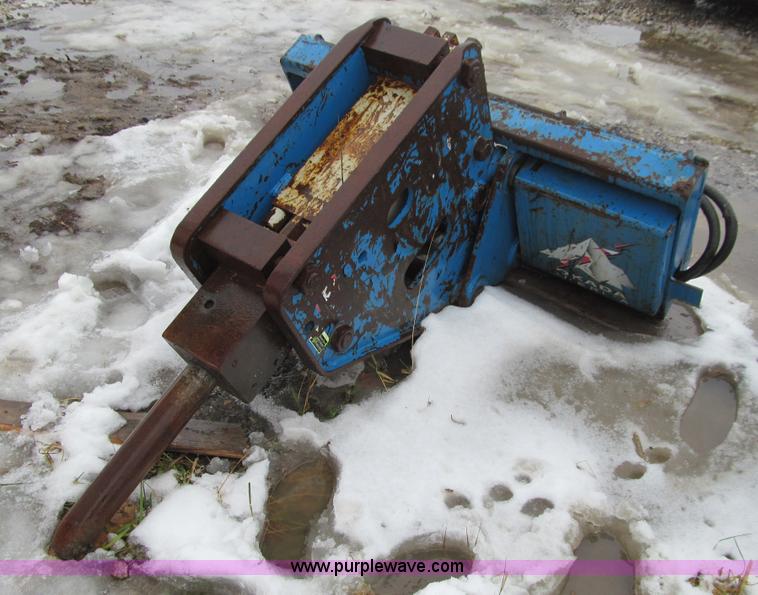 image for item L5503 Okada 304B skid steer hydraulic hammer