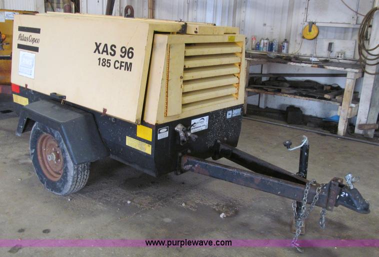 image for item L5509 1998 Atlas Copco XAS96 air compressor